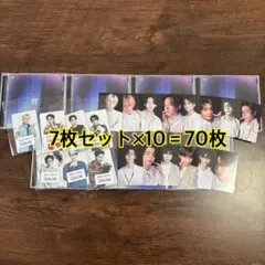 ENHYPEN 宵 YOI 通常盤 ユニバ 特典トレカ コンプ 7枚セット×10