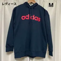 adidas紺色パーカー