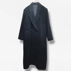 ⭐️6/7まで限定価格‼️カシミヤ100%/ブラック/ロングコート/LLサイズ