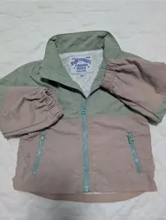 【MAKE YOUR DAY】100cm フードなし マウンテンパーカー