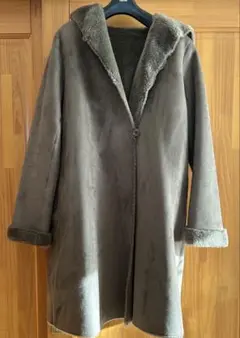 アーバンリサーチロッソ エコムートンコート フード フリーサイズ