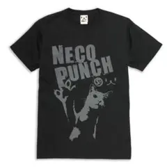 NECO PUNCH ブラック Tシャツ