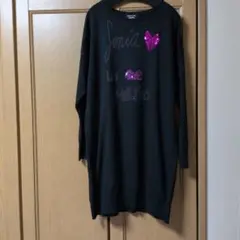 SONIA RYKIEL Collection 長袖ニット ワンピースブラックのサムネイル
