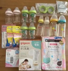 ピジョン電動搾乳機　他母乳ミルク育児セット