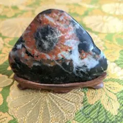 菊花石　両面とも菊模様 菊花石 両面とも菊模様