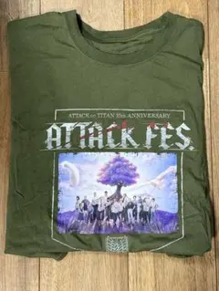 進撃の巨人 Attack Fes アタックフェス Tシャツ 進撃 リヴァイ