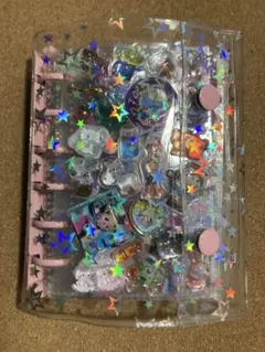 【最終値引き】シール帳 完成品 立体シール 色分け ミックス 8ページ