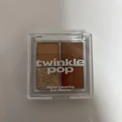 twinkle pop グリッターアイパレット #01 コーラルレイヤー