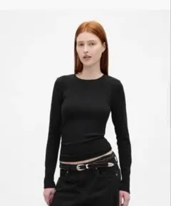 モダンクルーネックTシャツ GAP サイズM