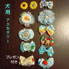 犬用ヘアアクセサリーセット