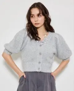 rienda ラメシャギーガーデニットトップスのサムネイル