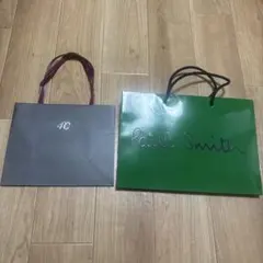 ポールスミス、4℃ ショッパー２枚セット