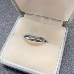 504遺品整理品　リング　指輪　シルバー？　銀？　プラチナ？　18号