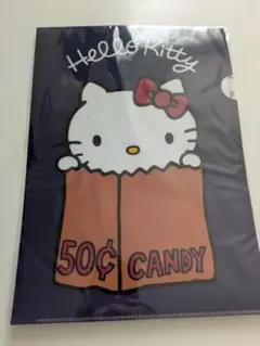 ハローキティ展 50周年 クリアファイル A4サイズ