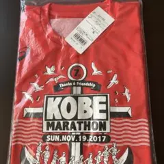 神戸マラソン　2017年　シャツと手袋