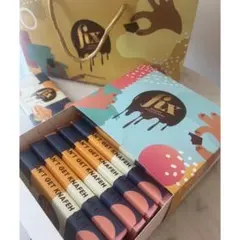 【複数枚まとめて購入ok】fix ドバイチョコレート （紙袋つき）ピスタチオ