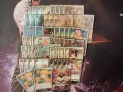 ワンピースカード　黒ルッチ　デッキ