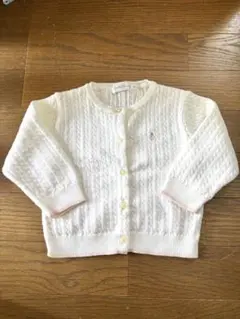 Ralph Lauren ケーブルニットカーディガン 80