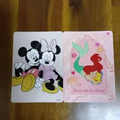 ディズニーストア じゃんけんあいこカード 2枚セット
