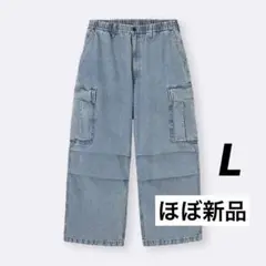 デニムカーゴパンツ ワークパンツ