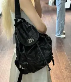 ason BENETTON BACKPACK リュック ブラック 新品 ASON BENETTON BACKPACK リュック ブラック - メルカリ