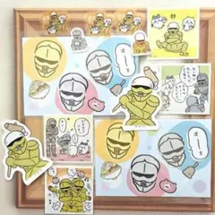 ちいかわ　鎧さん　シールコレクション3　ダイカットステッカー　ブロマイド