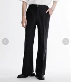 UNITED TOKYO サイドゴムセミフレアスラックス