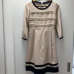 七分袖ワンピース