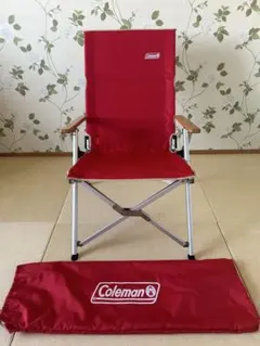 激レア】廃盤 Coleman レイチェア レッド 2脚セット 収納袋付 レッド