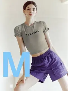 XEXYMIX クロップドTシャツ　M