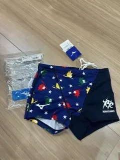 ルネサンス ジュニアスイミング指定用品 男子ボックス水着 XS