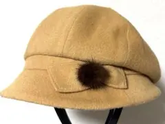 高級 Blue Nest レディース ハット 帽子 毛100%