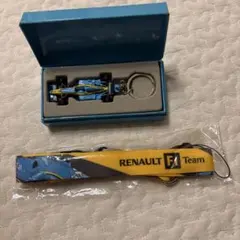 Renault F1 Team キーホルダー ストラップ セット