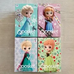 【未開封】Qposket Disney アナと雪の女王　4個セット