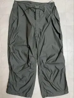 スノーカモパンツ　製品後染め　ディープチャコール DEADSTOCK US ARMY SNOW CAMO PANTS BLACK OVER DYE MEDIUM