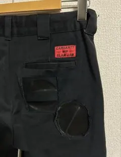 CARHARTT WIP × SLAM JAM カットオフ　ワークパンツのサムネイル