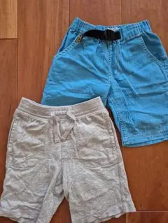 ハーフパンツ2点まとめ　110cm