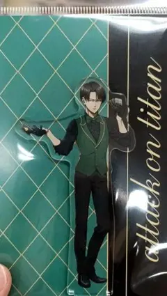 【新品未開封】進撃の巨人　カジノディーラー　リヴァイ　アクリルスタンド