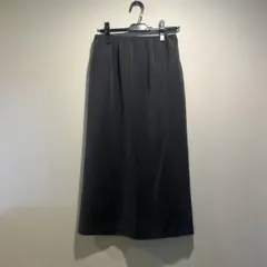 最終お値下げ⭐︎美品。ミラオーウェン　グレーストライプスカート　0 秋冬用