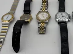 悠*真様 メンズ腕時計 まとめ売り SEIKO クロノグラフ 他 動作未確認 現