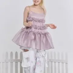 lureyouin stardust veil tunic peach - メルカリ