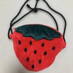 いちご型ポシェット