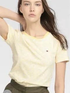 トミーヒルフィガー 半袖Tシャツ イエロー Sのサムネイル