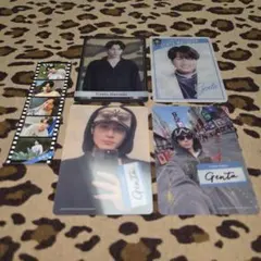 travisjapan トラジャ トレカ フォトカード ステッカー 松田元太