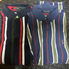 バラ売り可　TOMMY HILFIGER 半袖柄ポロシャツ　b-boy