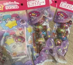 明治　リトルツインスターズ　ツインクル　お星さまのシール帳セット　2セット