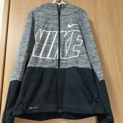 NIKE パーカー キッズ グレー ブラック