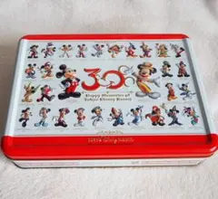 ディズニーリゾート 30周年 菓子空缶 Happy Memories ミッキー