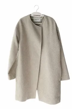 NATURAL BEAUTY BASIC ノーカラーコート S ベージュ系