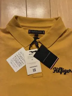 TOMMY HILFIGER ポロシャツ イエロー 新品タグ付きのサムネイル